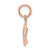14k Rose Gold Praying Hands Charm