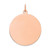 14K Rose Gold Round Disc Charm - XR-01445762-3280
