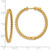 14k Round Hoop w/Safety Clasp Earring Mountings - XE-E36C8561-1101