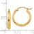 14k Round Tube Hoop Earrings - TC-CE60F0ED-7926