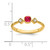 14k Ruby and Diamond Ring - RM-C3541E59-2137