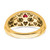 14k Ruby Mens Ring