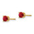 14k Ruby Post Earrings - XE-CD57E2FE-7959