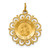 14k Saint Anne Medal Charm - XR-FA8757F0-8092