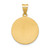 14k Saint Anthony Medal Hollow Pendant - RE-9C79766D-7191