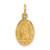 14k Saint Christopher Medal Charm - C8-8DF75084-3745