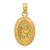 14k Saint Christopher Medal Pendant - K5-A73BB722-1578