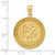 14k Saint Christopher Medal Pendant - M1-5B455086-8551