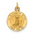 14k Saint Elizabeth Seton Medal Charm - XR-DAF25EE0-7393