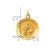 14k Saint Gerard Medal Charm - XR-E29EFECB-8404