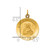 14k Saint Peter Medal Charm - XR-2232253C-2612
