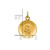 14k Saint Roch Medal Charm - XR-97AC5769-6238