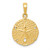 14K Sand Dollar Pendant - C4-68F398D9-8234