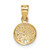 14K Sand Dollar Pendant - K2-E6352C4A-1566