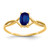 14k Sapphire Birthstone Ring - XB-1AA5C9B5-7460