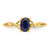 14k Sapphire Birthstone Ring - XB-1AA5C9B5-7460