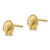 14k Scallop Shell Post Earrings - TE-9ACCF810-3641