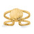 14k Sea Shell Toe Ring