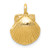 14k Seashell Pendant - D2-6C86C870-1708