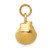 14k Seashell Pendant - K1-3A1024A8-5890