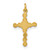 14k Small .01ct. Diamond Cross Charm