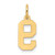14k Small Satin Number 9 Charm