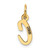 14k Small Script Letter C Initial Charm - YC-7E5B1E60-6737