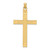 14k Solid Laser Etched Cross Pendant - XR-6AED0A06-5570