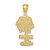 14K ST. THOMAS Palm Tree Charm