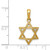 14K Star of David Pendant - K5-187C973F-1761