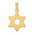 14k Star of David Pendant - XR-47E37EFB-3637