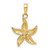 14k Starfish Pendant - K2-CDBCF932-4515