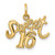 14k SWEET 16 Charm - XA-9A787C3C-3712