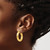 14k Textured Tube Hoop Earrings - TF-01D8A758-7629