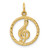 14k Treble Clef Charm - C1-E45E18F6-5194