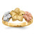 14k Tri-color Plumeria Ring - D1-BEE8A12D-3602