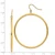 14k Tube Hoop Dangle Earrings - TE-144C3655-2961
