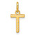 14k Twisted .05 ct. Diamond Initial T Charm