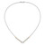 14k Two-tone 1/2 carat Lab Grown Diamond VS/SI+ G+ 18.25 inch Fashion Link Necklace