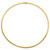 14k Two-tone 3mm Reversible White and Yellow 18 inch Domed Omega Necklace