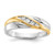 14k Two-tone Diamond Mens Ring - RM-817CB32E-2248