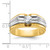 14k Two-tone IBGoodman Men's 1/2 carat Diamond Complete Ring - B5-596D6166-2711
