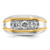 14k Two-tone IBGoodman Men's Diamond Ring Mounting - B6-D427C151-8773