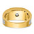 14k Two-tone IBGoodman Men's Polished and Satin Diamond Ring Mounting - B6-42112E1D-7419