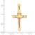 14K Two-tone INRI Crucifix Pendant - C4-961D646E-4883