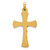 14k Two-tone INRI Hollow Crucifix Pendant - XR-79EA87F9-2311