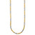 14K Two-Tone Polished 2.5mm Fancy Link 18 inch Necklace