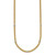 14k Two-tone Polished 7.5mm Fancy Mesh With Bead 18 inch Necklace