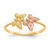 14k Two-Tone Polished Butterfly Ring - K5-2F4DEF56-3481