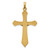14k Two-tone Polished INRI Crucifix Pendant - XR-1CD154A1-2792
